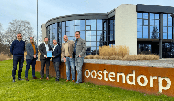 Uitreiking van het PSO certificaat aan Oostendorp Auto Groep